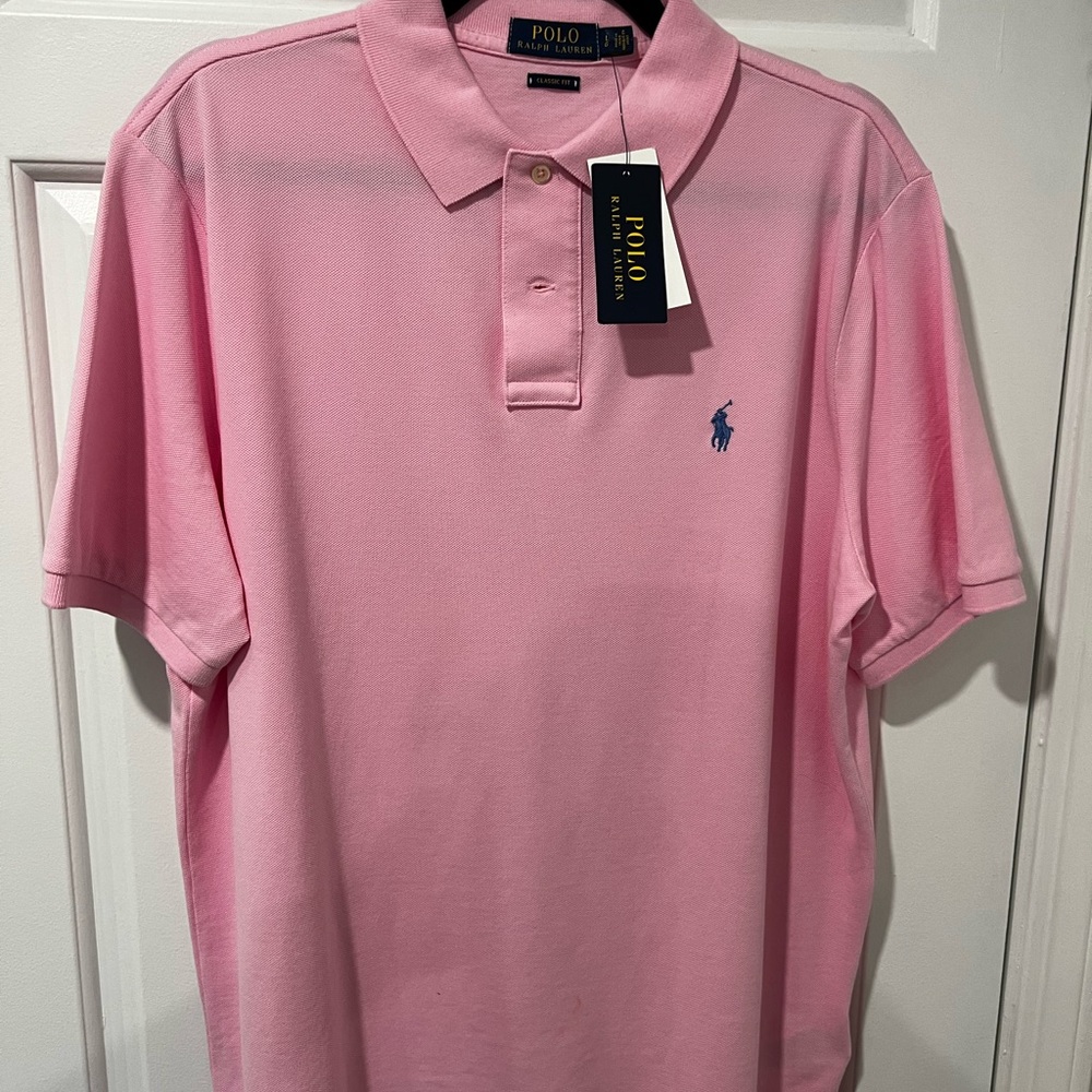 Polo Ralph Lauren - Classic Fit - L - Carmel Pink - NWT
